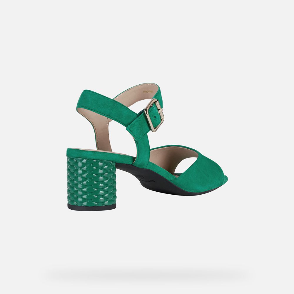 Sandalias Geox Senhora Verdes - Ortensia - SNLIU3847